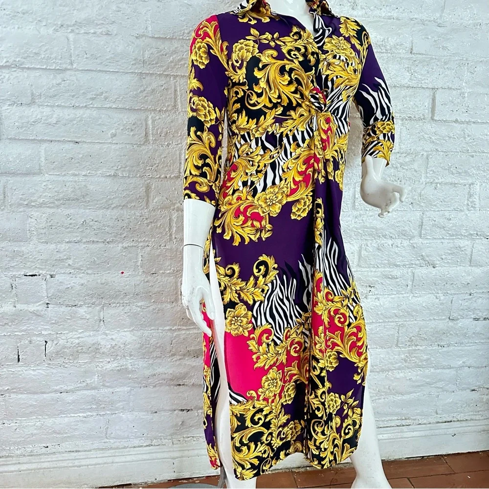 7the avenue blouse dress long size s - Picture 10 of 11